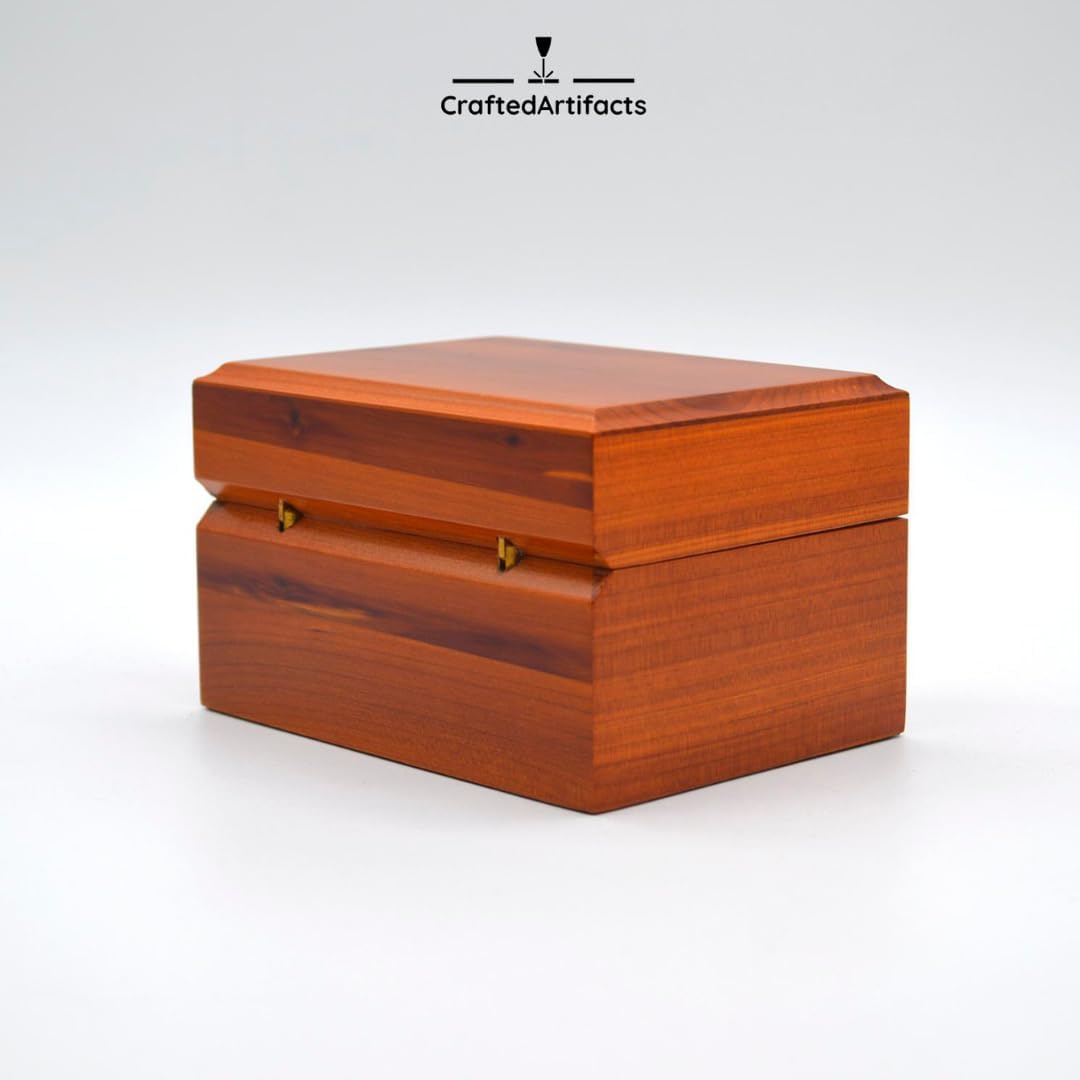 Aromatic Cedar Urn for Human and Pet Ashes Small Size