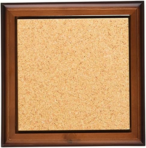 3dRose Picture of a Cork Board Framed Tile 8x8