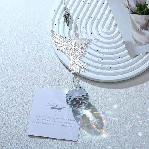 Modern Memorial Gifts - 40mm Crystal Ball Suncatcher