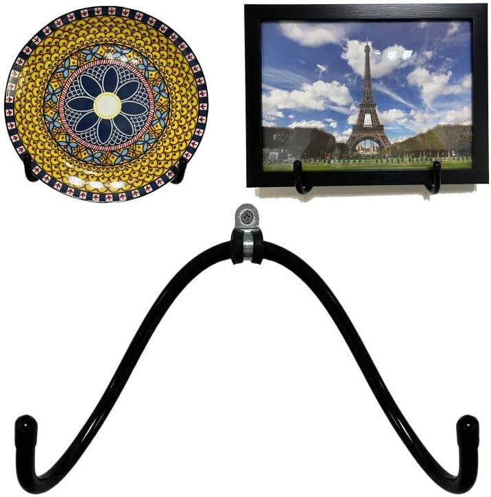 Wall Mount Metal Display Stand for 8-10 Inch Plates