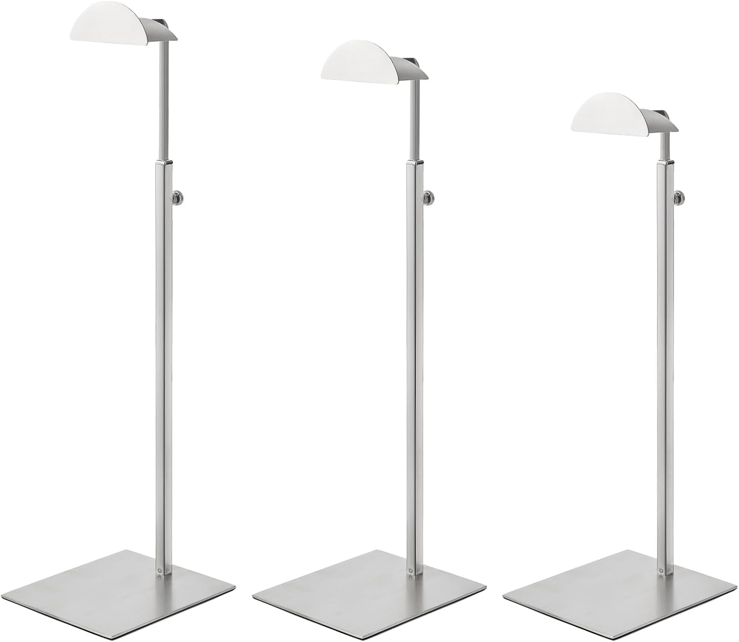 Stainless Steel Handbag Display Stand Set of 3