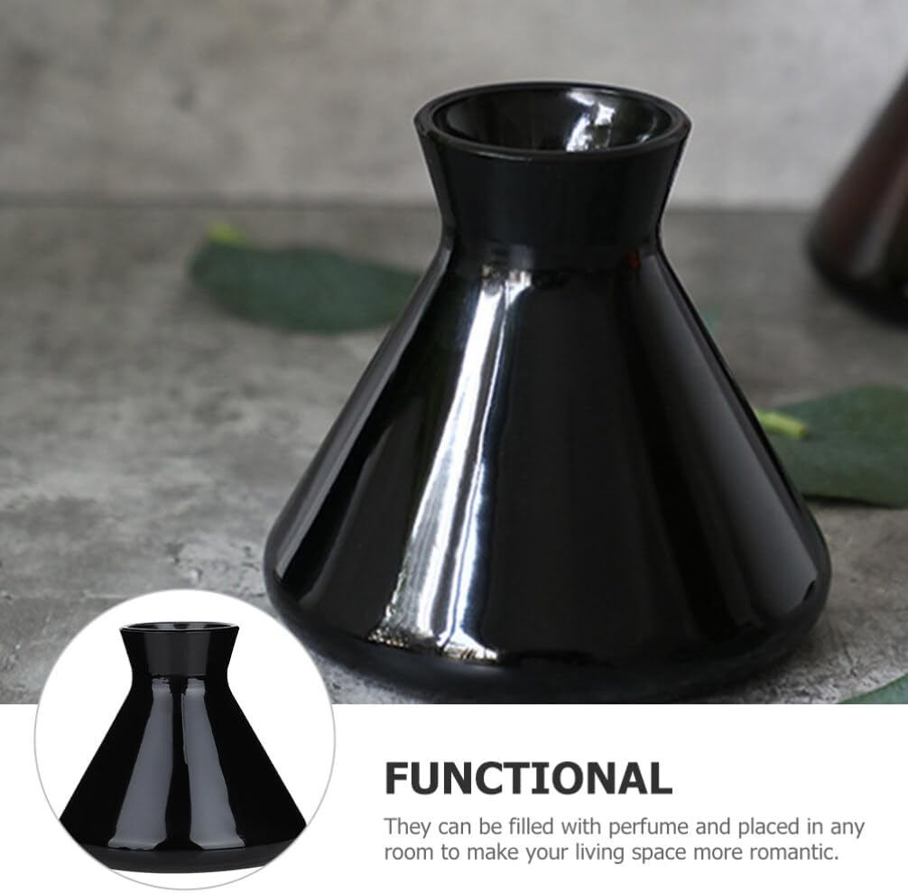 VILLCASE Glass Diffuser Bottle Refillable Aromatherapy Essential Oil Jar