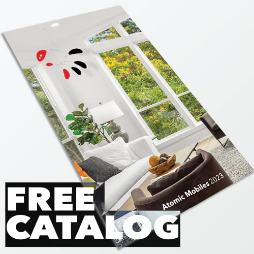 Elegant HipCat Art Mobile 27 x 32 - Retro Mid Century Modern Design