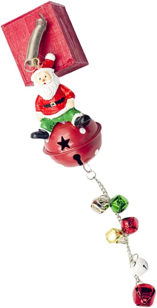 Garneck Unique Christmas Bell Pendant Decor Hanging Ornament for Tree Door Window