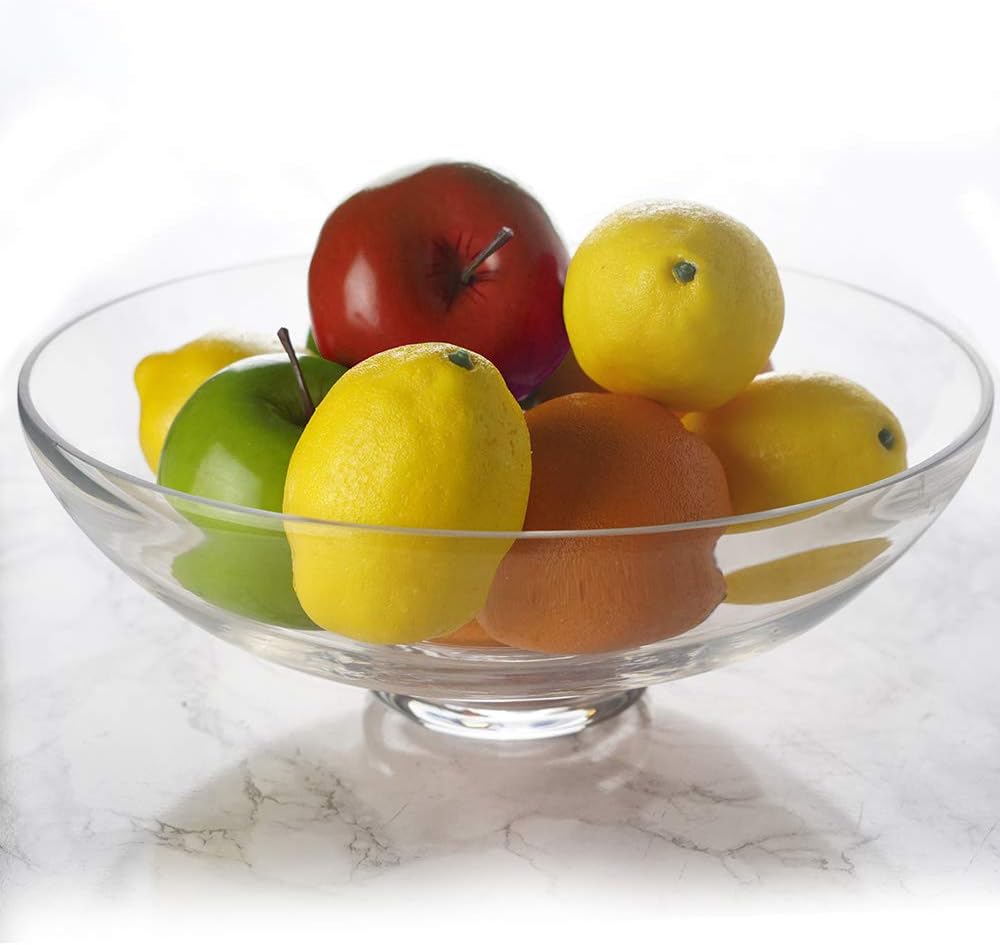CYS EXCEL Glass Footed Decorative Bowl 45 H 12 D