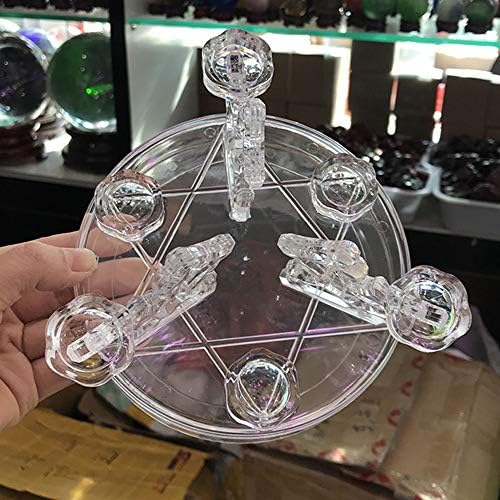 Acrylic Crystal Ball Base Stand for 7 Decorative Balls