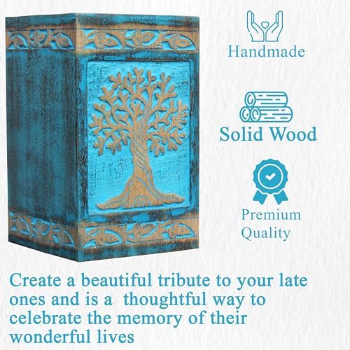 Wooden Urns for Cremation Ashes - Dignified Decorative Choice