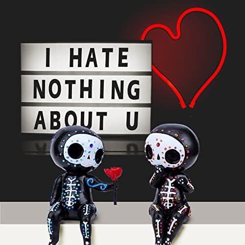 Sugar Skull Couple Figurine Halloween Decor
