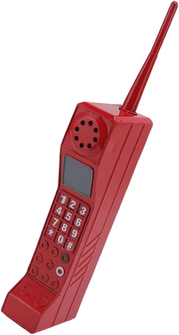 Zerodeko Vintage Style Decorative Iron Cellphone Ornament