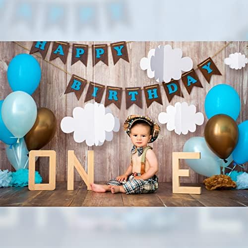8 Pcs 3D Cloud Ceiling Hanging Decorations for Birthday Wedding Baby Shower Classroom