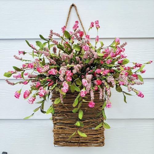 2025 Cream Hydrangea Door Wreath Decor