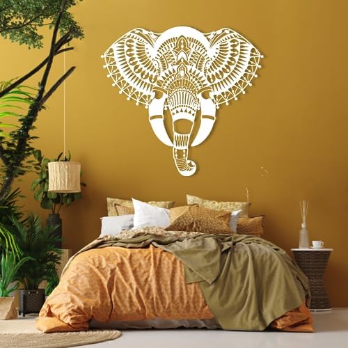 Fayholy Elephant Metal Wall Art Decor 275x251