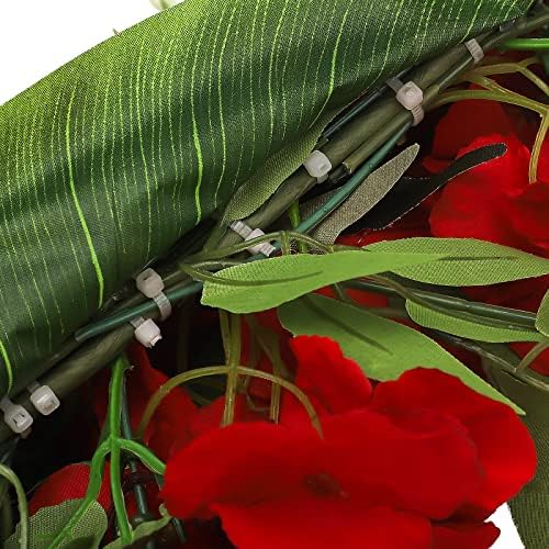 BFYDOAA Artificial Wedding Arch Flowers Swag