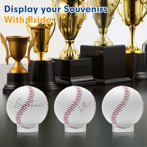 Small Clear Display Stand Holder Ring for Balls Collections