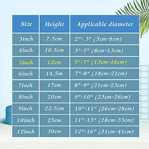 Artliving 5 Inch Black 12pcs Set Plastic Easels Display Stands 1