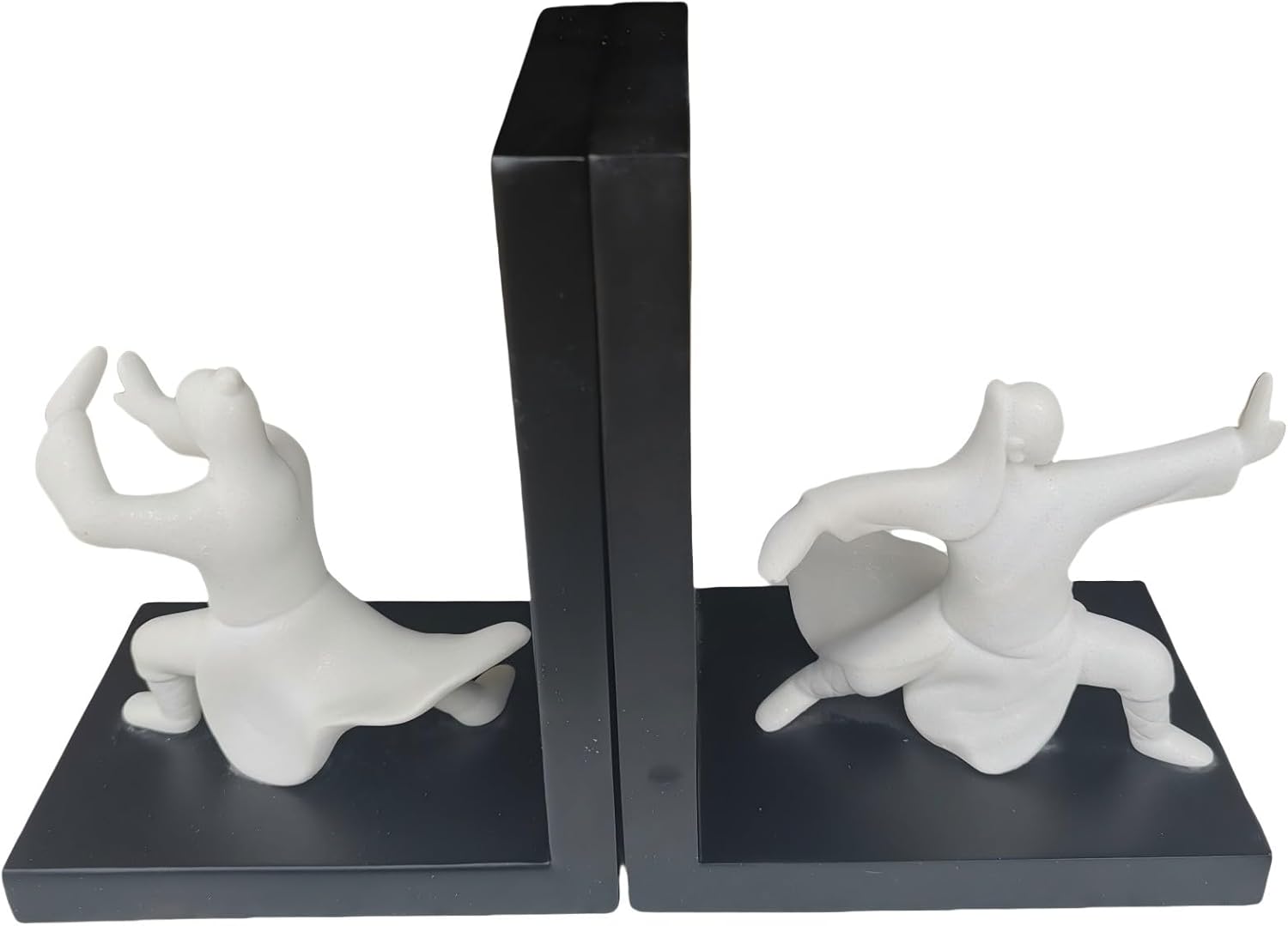 Modern Tai Chi Yin Yang Decorative Bookends Set