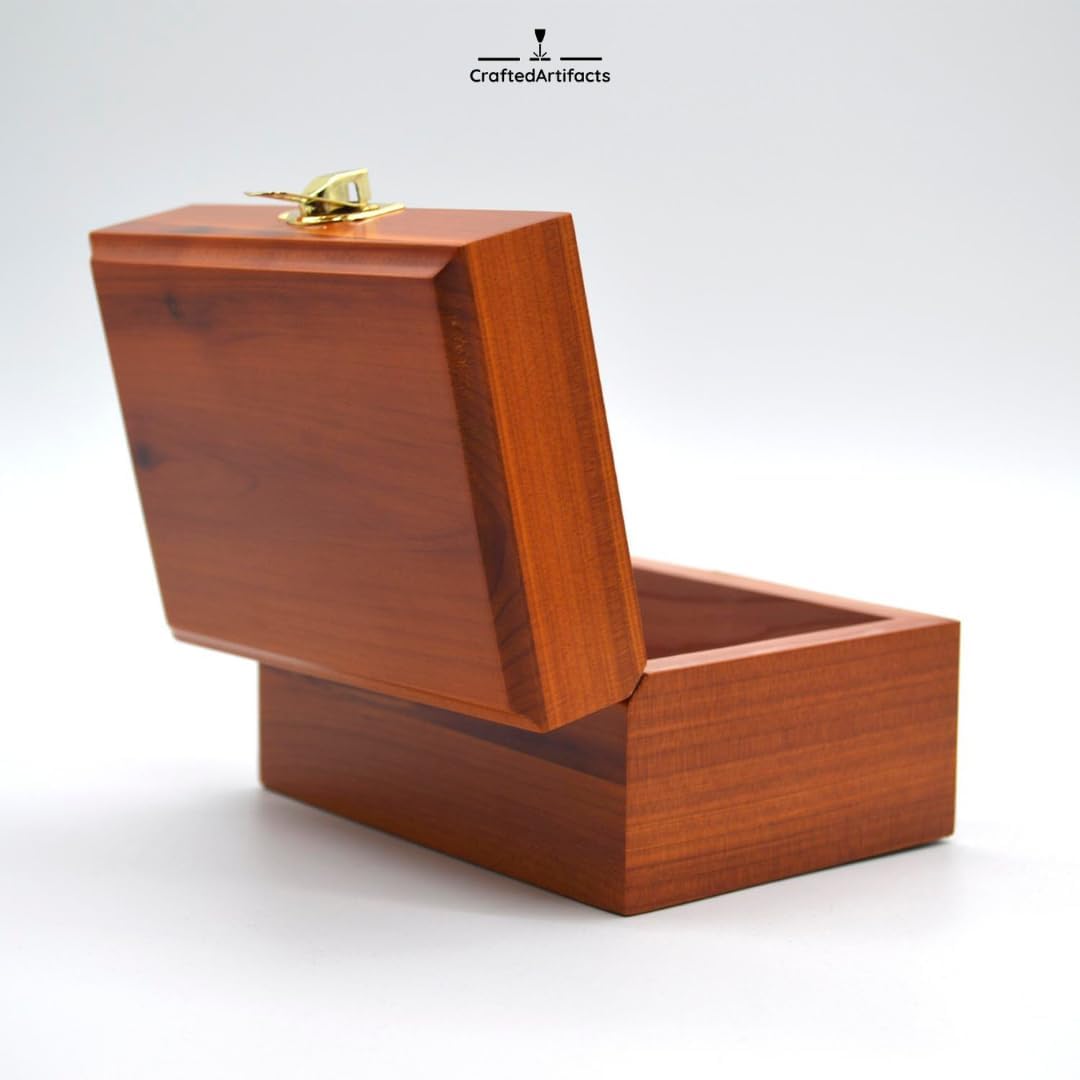 Aromatic Cedar Urn for Human and Pet Ashes Small Size