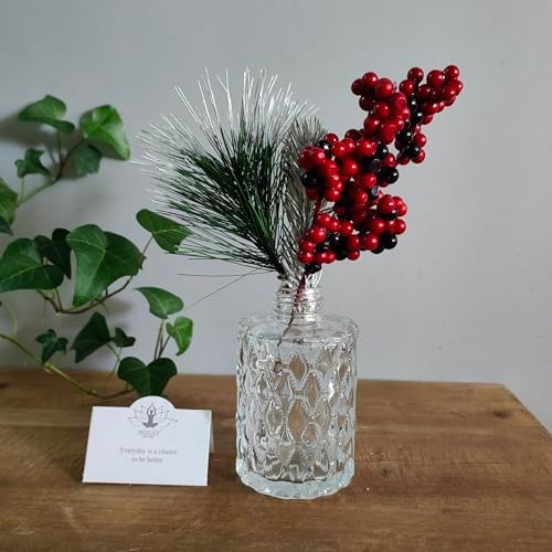 Hosley Mid Century Modern Glass Diffuser Set of 4 - 4 Inch High