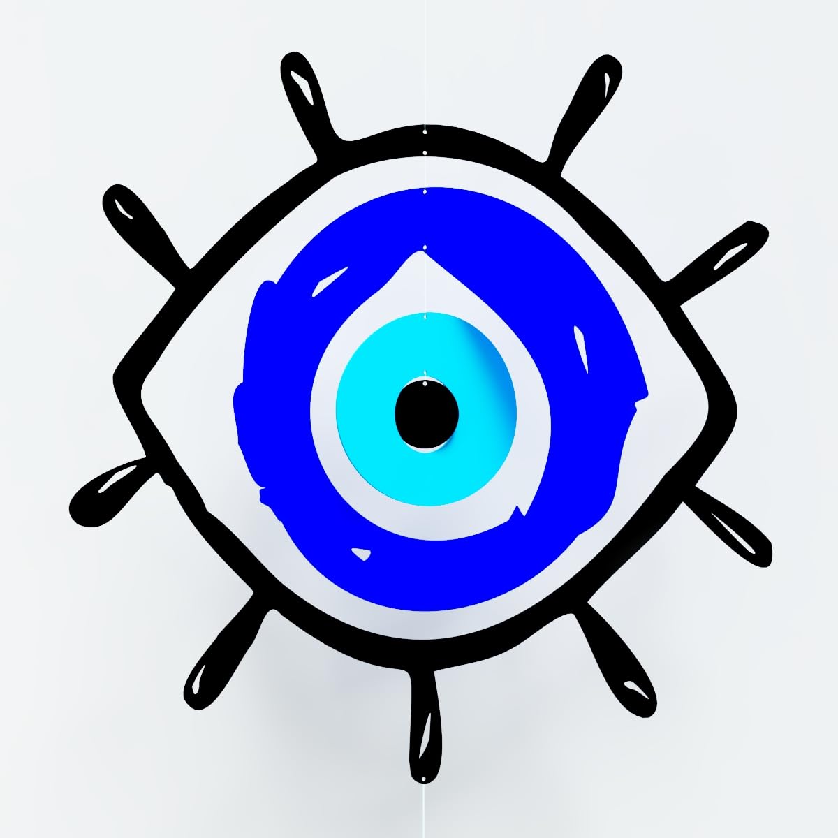 Turkish Eye Mobile for Peace and Good Fortune