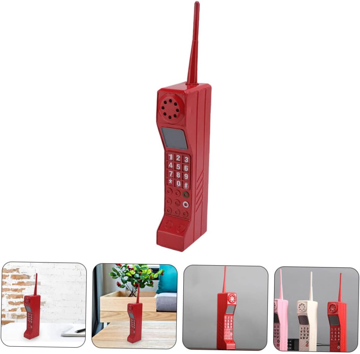 Zerodeko Vintage Style Decorative Iron Cellphone Ornament