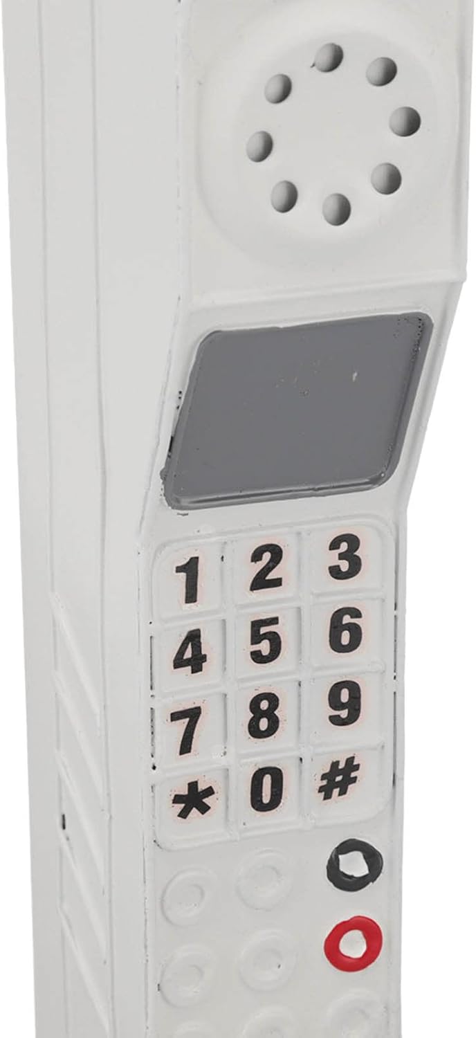 Diydeg Retro Mobile White Vintage Decor