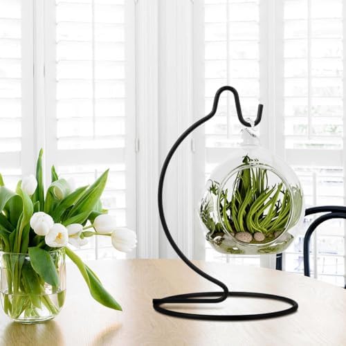 Fosinz CXLE Ornament Display Stand Hook Holder Black 63x35