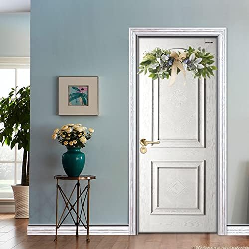 Artificial Eucalyptus Swag with Daisy Flowers 256in Decor