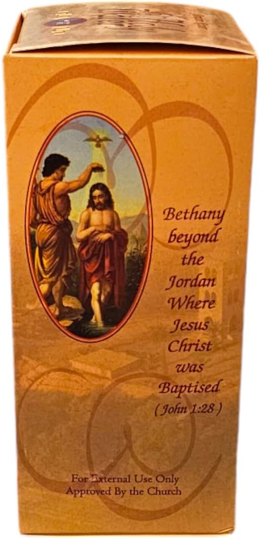Jordan River Holy Water Set for Women - Glass Amphora Frankincense