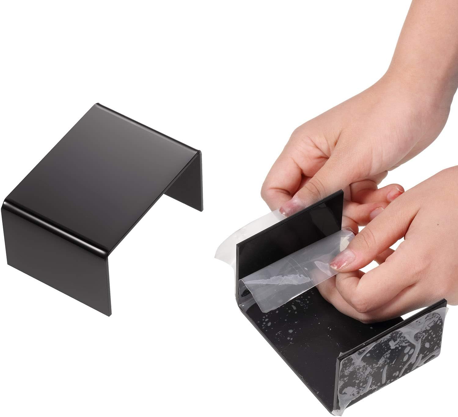 Chuangdi 2 Sets Acrylic Display Risers for Jewelry and Desserts