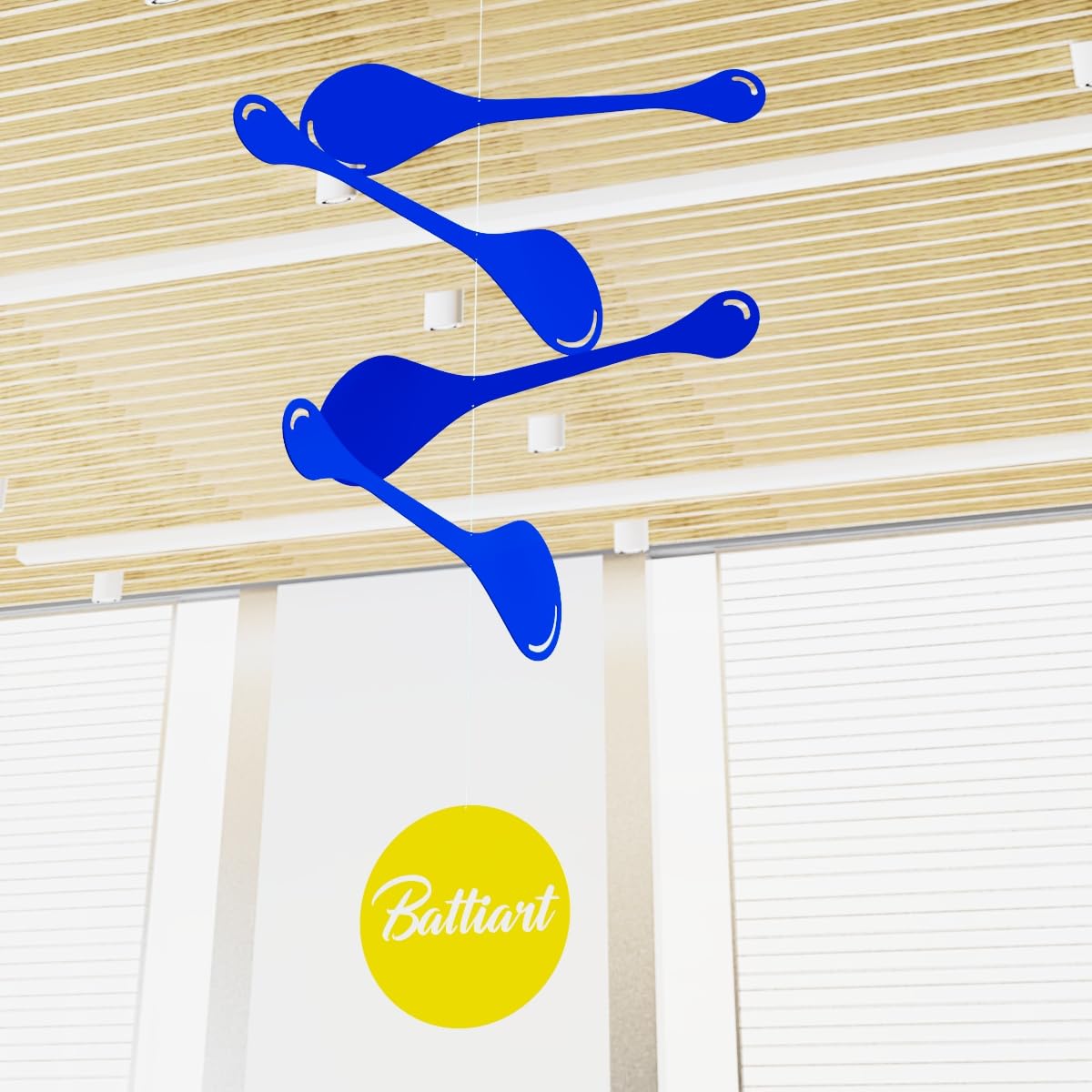 Harmony-Inspired Hanging Mobile for Serene Decor