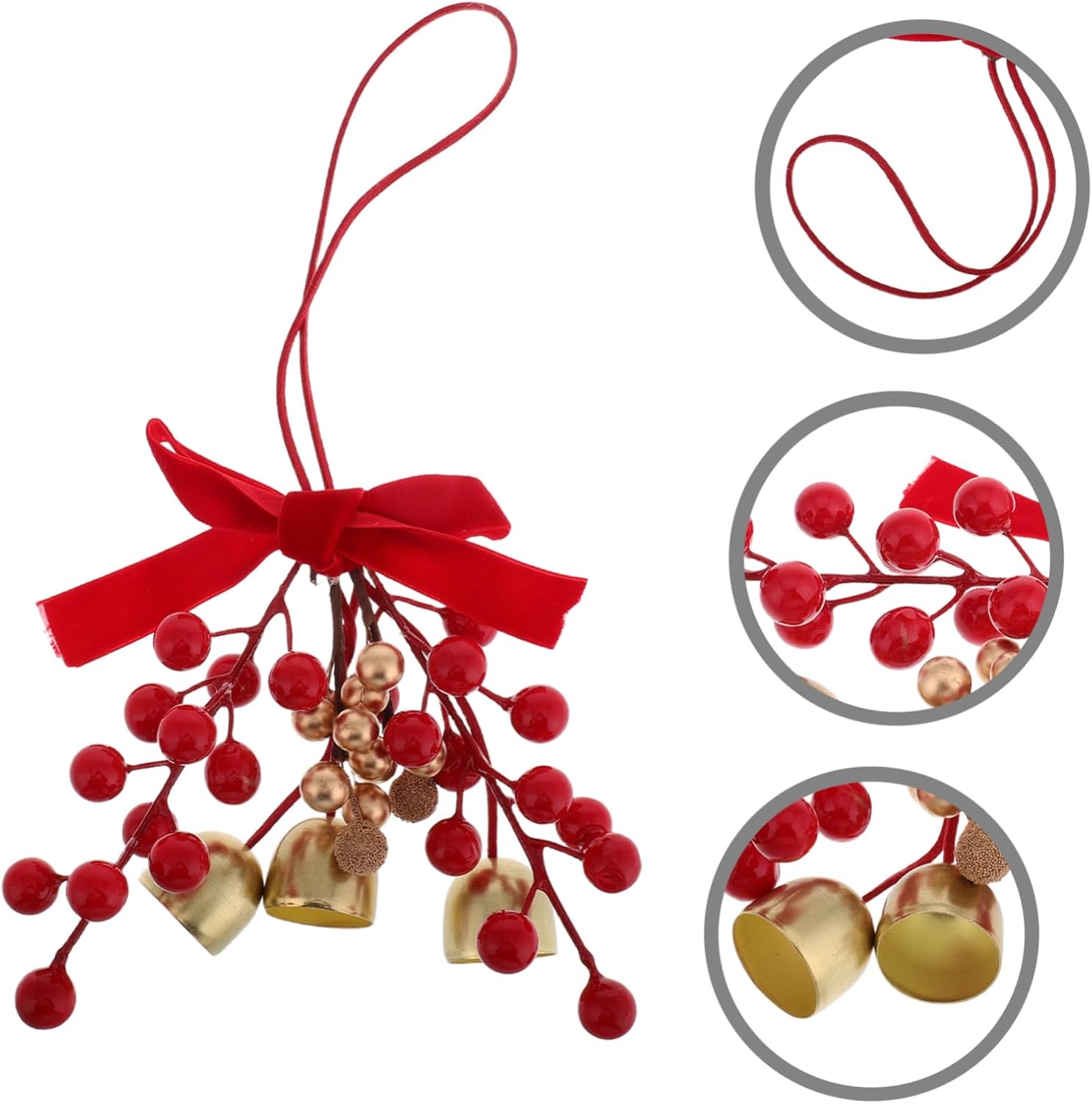 GLEAVI Front Door Hanging Decor Christmas Porch Wreath Hanger