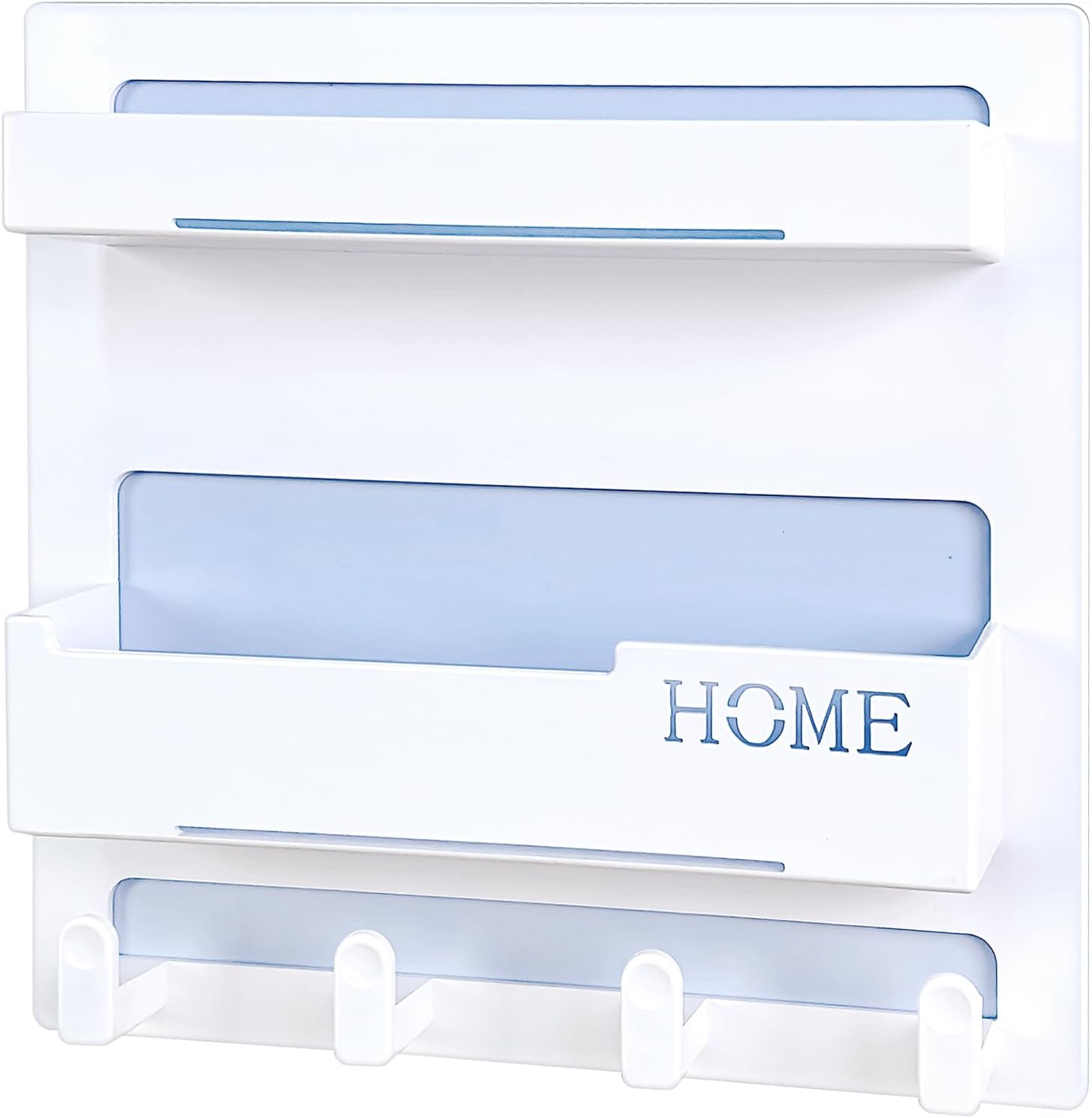 Floating Shelf Organizer for Bedroom Storage and Room Decor