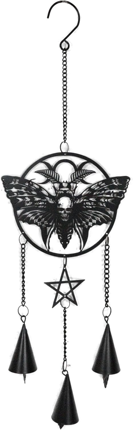 Ebros Gift Macabre Skull Wall Hanging Decoration