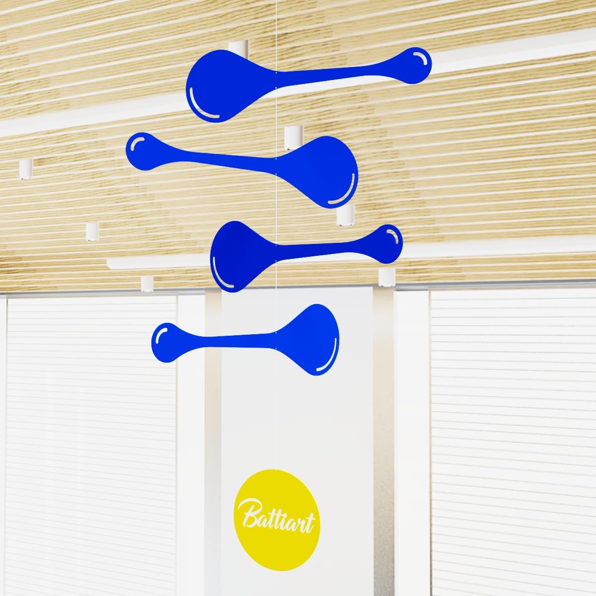 Harmony-Inspired Hanging Mobile for Serene Decor