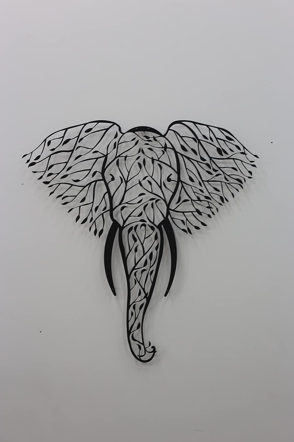 Tualist Metal Elephant Wall Art 50x47cm