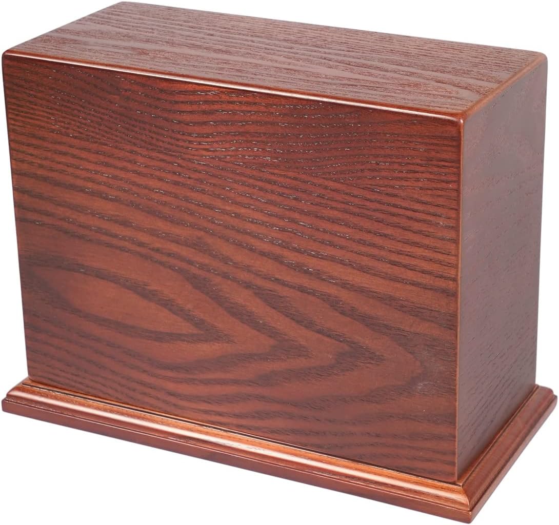 Premium Wooden Cremation Urn for Ashes Dignified Design