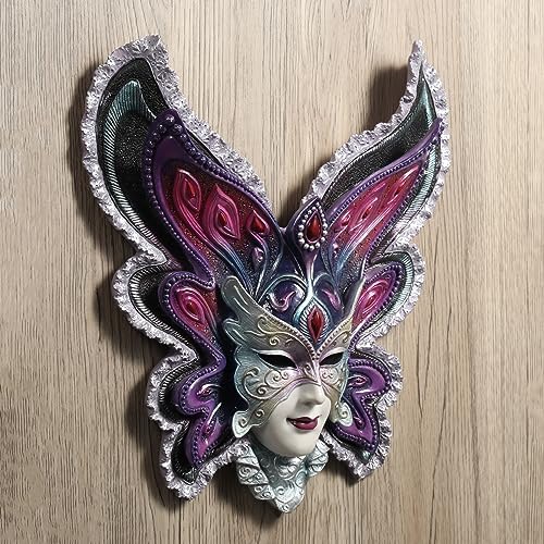 Veronese Design 11 38 Inch Butterfly Venetian Mask Sculpture