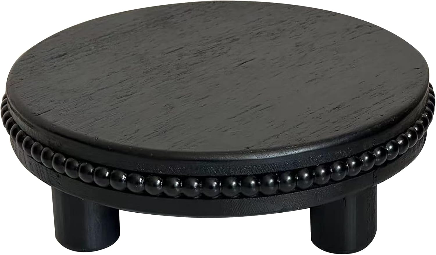 Farmhouse Beaded Wood Tray Risers for Display