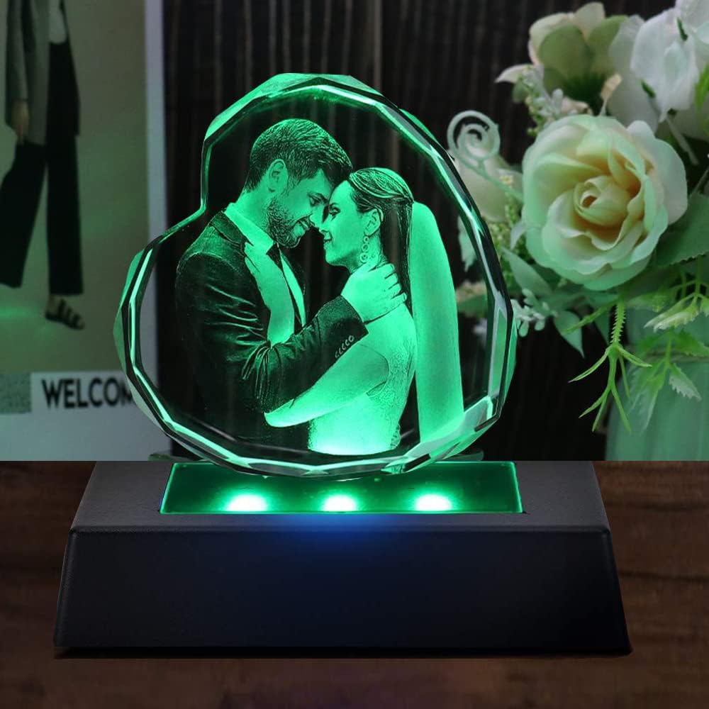 Watris Veiyi 7 Color LED Display Base for Crystals and Jewelry