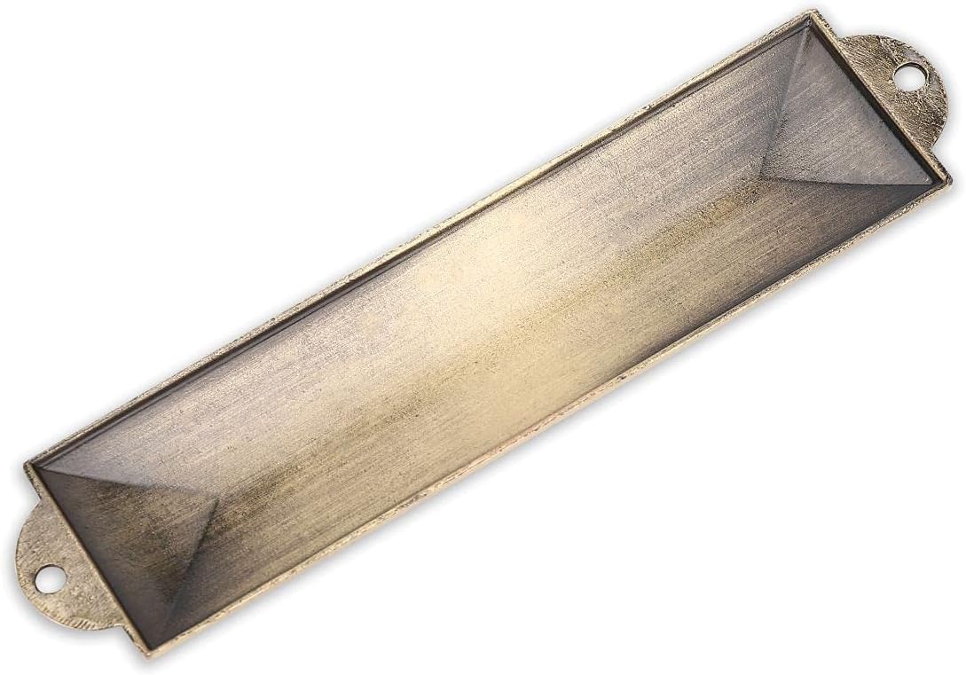 BRTAGG Metal Mezuzah Door Ornament 53 Inch Bronze