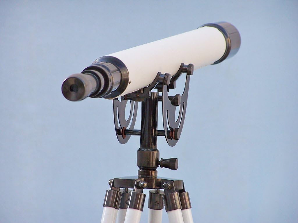 Hampton Nautical Anchormaster 65 Oil-Rubbed Bronze Telescope