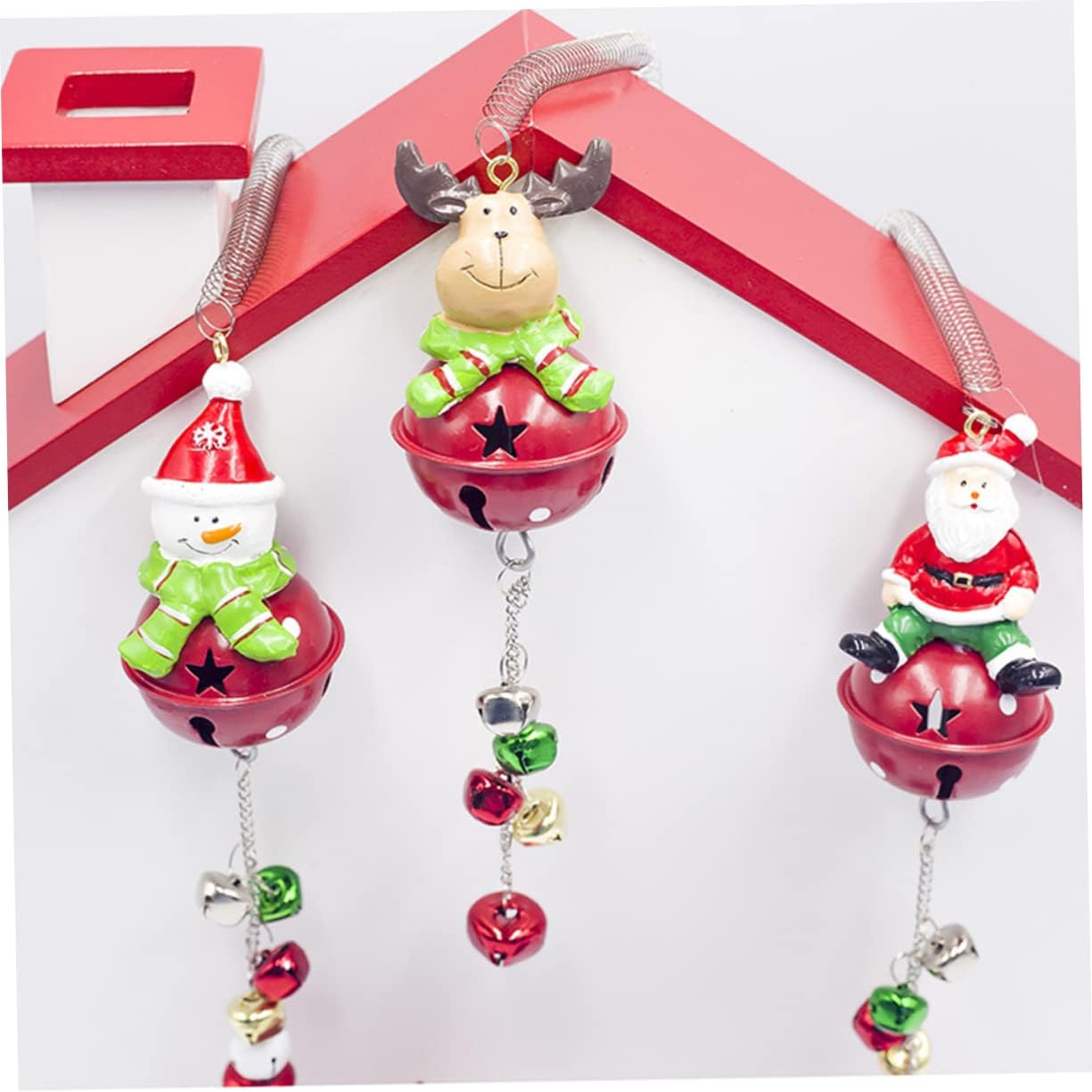 Garneck Unique Christmas Bell Pendant Decor Hanging Ornament for Tree Door Window