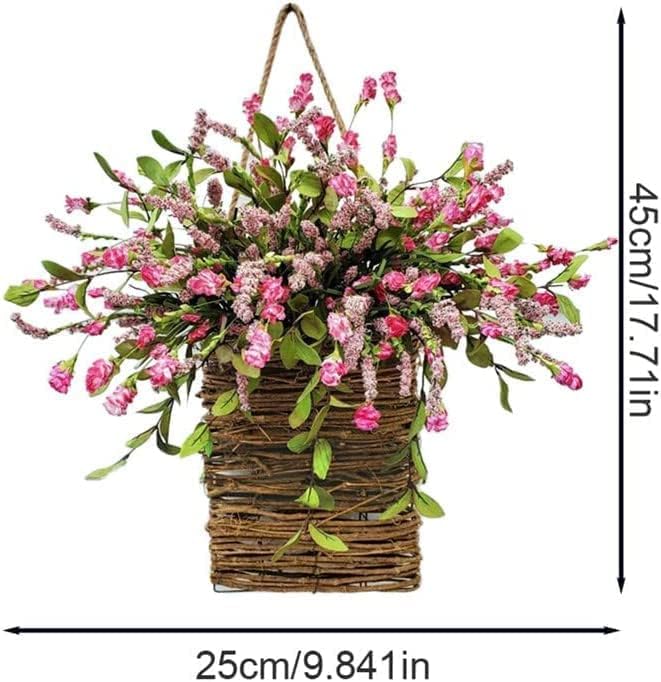 2025 Cream Hydrangea Door Wreath Decor