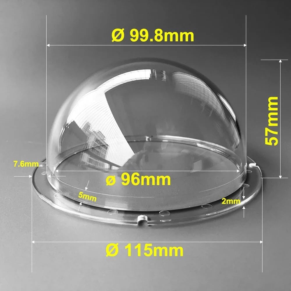 Versatile Acrylic Hemisphere Cover for Decorative Displays
