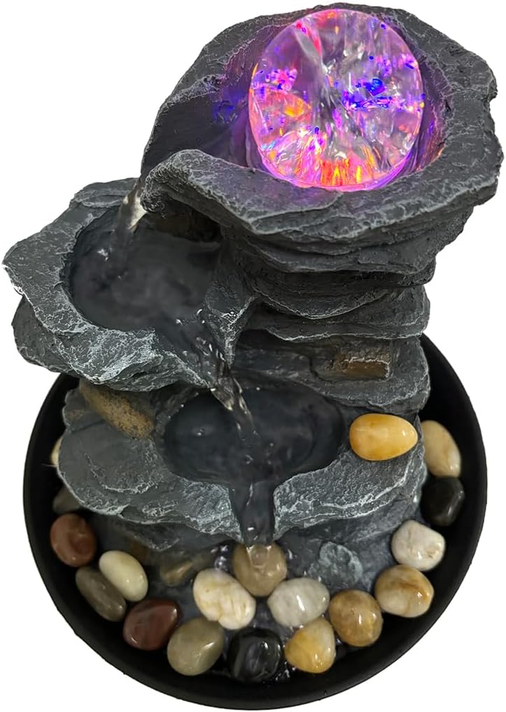 Feng Shui Crystal Glass Ball 5cm for Tabletop Fountain