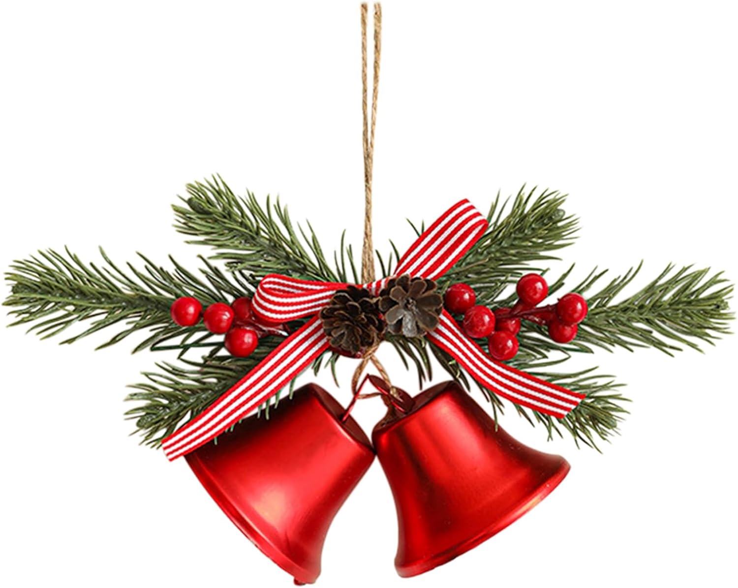 Ochine Vintage Christmas Bells Door Hanger Decor