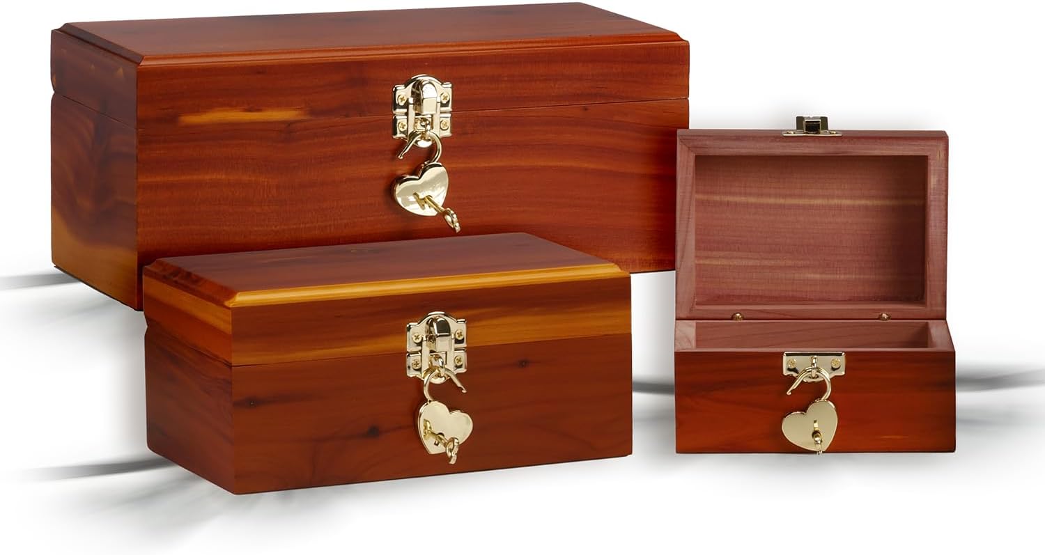 Aromatic Cedar Urn for Human and Pet Ashes Small Size
