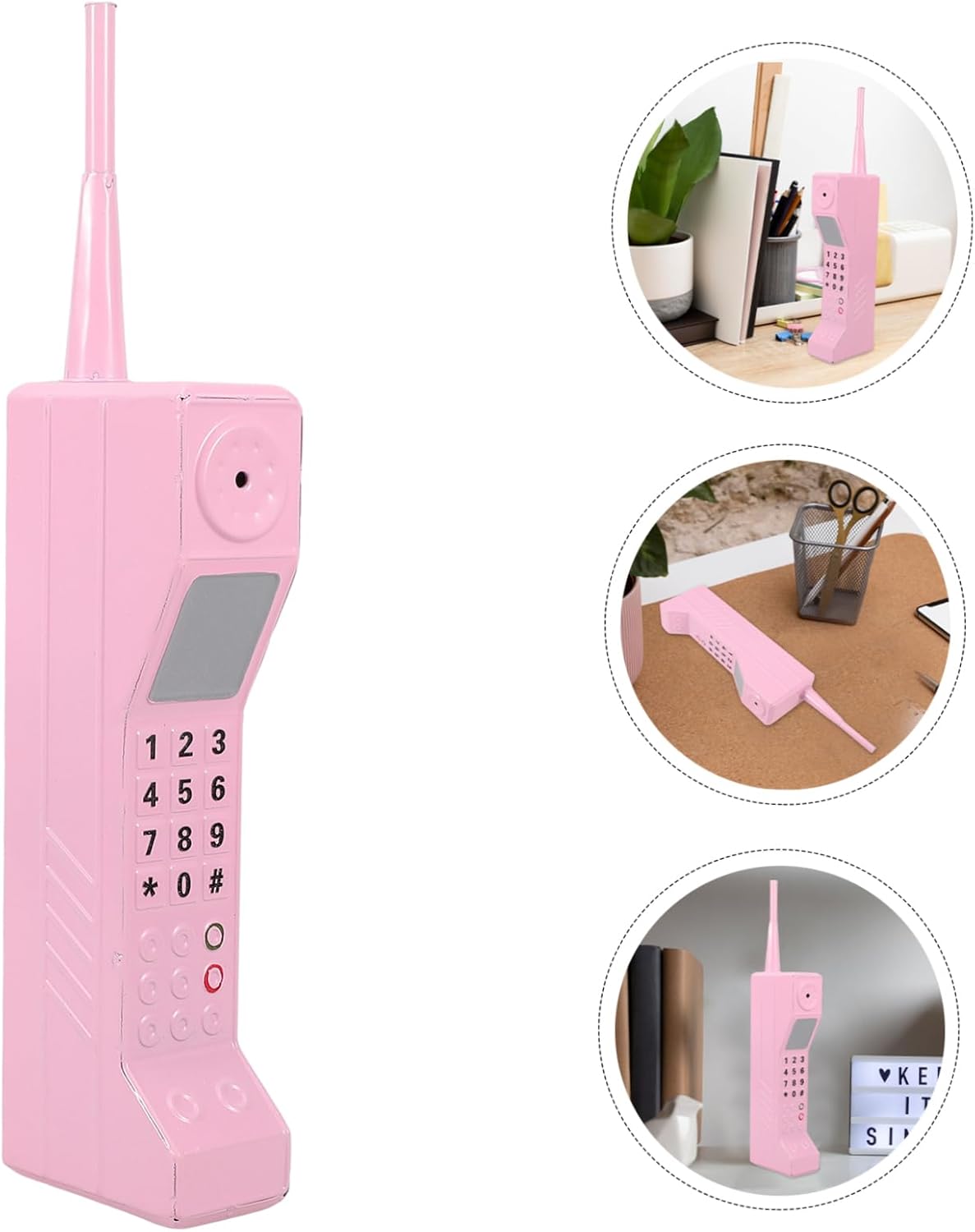 Ciieeo Retro Vintage Decorative Phone Ornament for Stage and Photography Prop