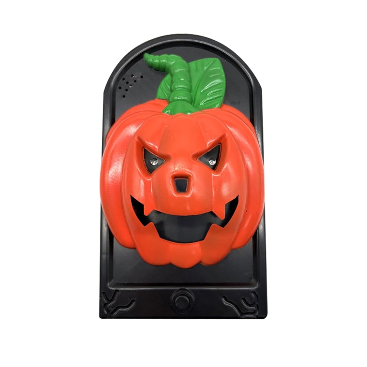 Sound Activated Bell with Flashing Lights Scary Screams - Halloween Doorbell Decor