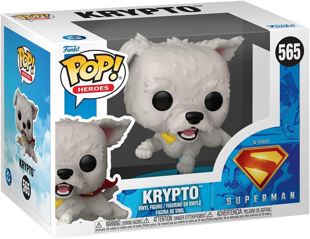 Funko Pop DC Superman 2025 Krypto Vinyl Figure